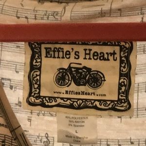 Whimsical Effie’s Heart musical score dress!